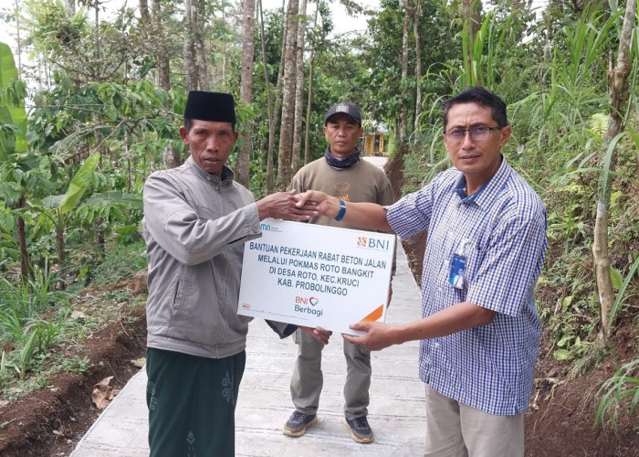 BNI Bantu Perbaikan Infrastruktur, Dorong Pertumbuhan Ekonomi di Desa